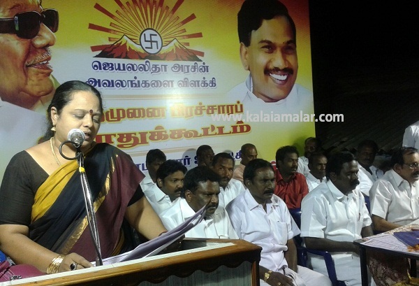 எளம்பலூரில் திமுக தெருமுனை பிரச்சாரக் கூட்டம்