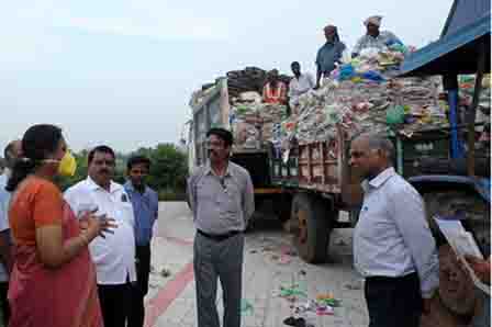 நாமக்கல் நகராட்சியில் தினசரி சேரும் குப்பையை 20 டன்னாக குறைக்க முயற்சி : நகராட்சி கமிஷனர்