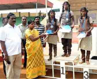 பெரம்பலூரில் மாற்றுத்திறன் மாணவர்களுக்கான மாவட்ட அளவிலான விளையாட்டு போட்டி