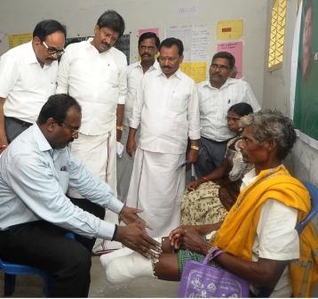 பெரம்பலூர் – வேப்பூரில் மாற்றுத்திறனாளிகளுக்கான மருத்துவ மற்றும் மறுவாழ்வு முகாம்