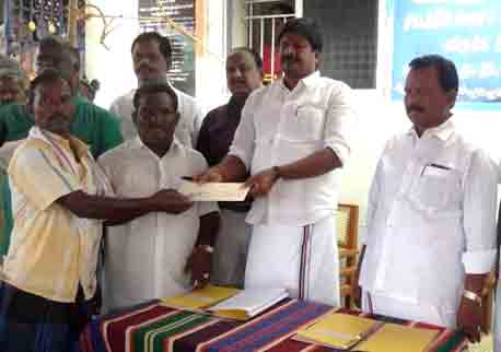 கூட்டுறவு சங்கங்களில் லாபம் உறுப்பினர்களுக்கே வழங்கப்படுகிறது : குன்னம் எம்.எல்.ஏ இராமச்சந்திரன்