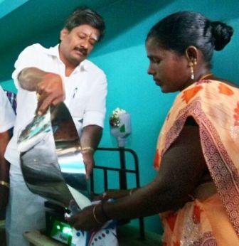 பெரம்பலூர் அருகே பகுதி நேர ரேசன் கடையை குன்னம் எம்.எல்.ஏ ஆர்.டி.ராமச்சந்திரன் திறந்து வைத்தார்.