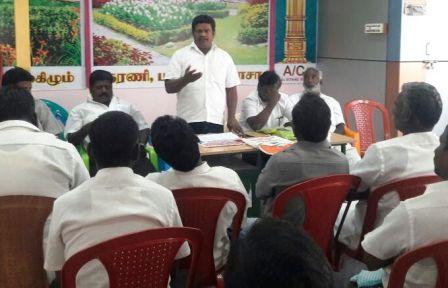 பெரம்பலூரில் விடுதலை சிறுத்தைகள் கட்சியின் நிர்வாகக் குழு கூட்டம்