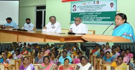 பெரம்பலூரில், தூய்மை மகளிர் வாரம் : தொற்றாநோய் கண்டறியும் மகளிருக்கான சுகாதாரம் சார்ந்த பயிற்சி