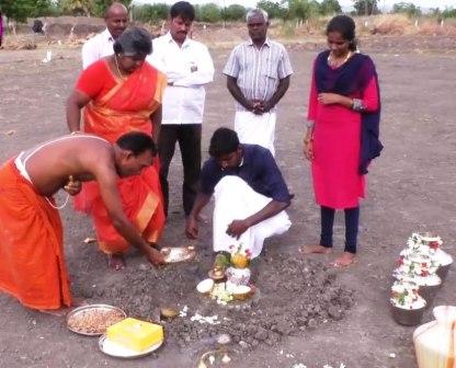 பெரம்பலூர்: வசந்தம் ரியல் எஸ்டேட்டின் அங்கீகாரம் பெற்ற புதிய வீட்டுமனை பிரிவுக்கான பூமி பூஜை!