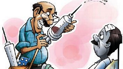 நாமக்கல் அருகே சிகிச்சை அளித்த போலி மருத்துவர் கைது: போலீஸ் விசாரணை