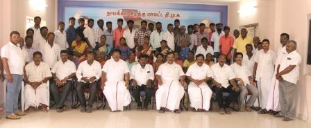 நாமக்கல் மாவட்டத்தில் அதிமுகவைச்சேர்ந்த 100க்கும் மேற்பட்டோர் திமுகவில் ஐக்கியம்
