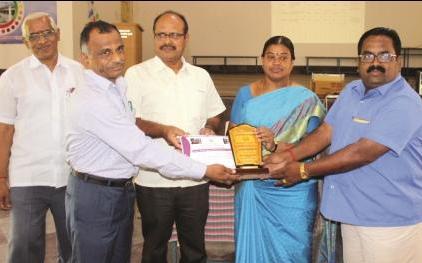 நாமக்கல் மாவட்டத்தில், சிறந்த நூலக பள்ளிக்கான விருது வழங்கல் விழா!