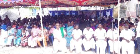 காரையில் வட்டார மருத்துவமனை அமைக்க வலியுறுத்தி அதிமுகவினர் உண்ணாவிரத போராட்டம்