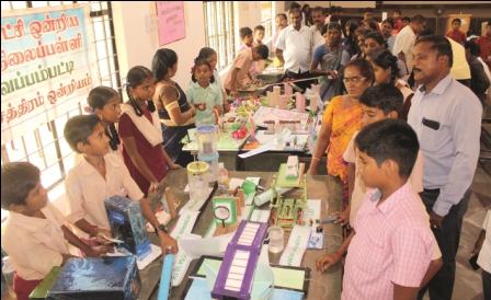 அப்துல் கலாம் பிறந்தநாள் விழா : நாமக்கல்லில் அறிவியல் கண்காட்சி!