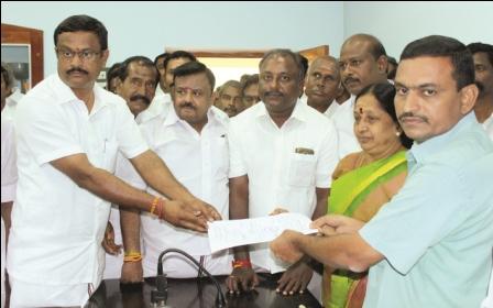 மோகனூர் சேலம் கூட்டுறவு சர்க்கரை ஆலை தலைவர், துணைத் தலைவர் பதவிக்கு போட்டியின்றி தேர்வு