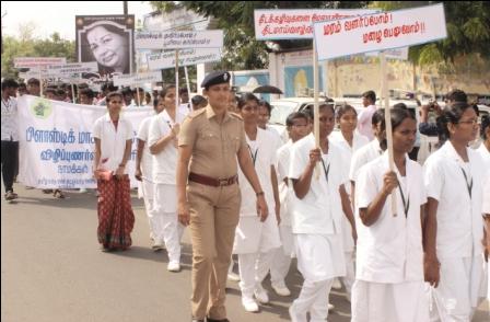 பிளாஸ்டிக் மாசில்லா தமிழ்நாடு- 2019 ; நாமக்ல்லில் விழிப்புணர்வு பேரணி