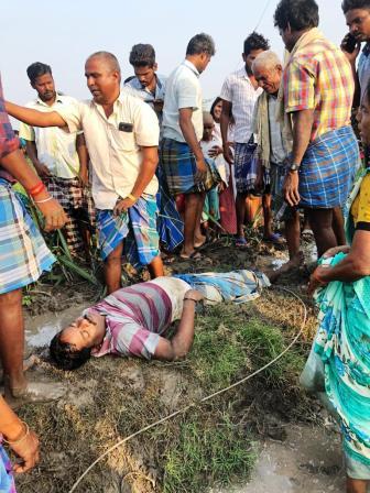 பெரம்பலூர் அருகே மின்சாரம் தாக்கி விவசாயி பலி!