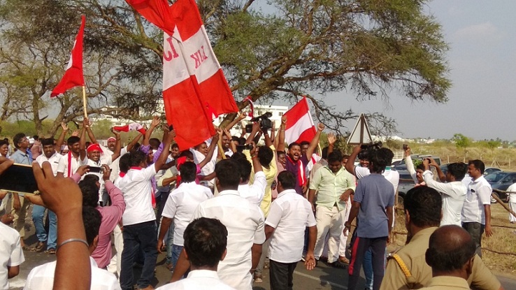 பெரம்பலூரில் திமுக வேட்பாளர் பாரிவேந்தருக்கு வெற்றி வாய்ப்பு தொண்டர்கள் கொண்டாட்டம்!