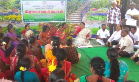 குடியரசு தினத்தை முன்னிட்டு, கிராம சபைக் கூட்டம்: பெரம்பலூர் அருகே கலெக்டர் பங்கேற்பு!