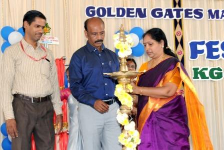 பெரம்பலூர் கோல்டன் கேட்ஸ் பள்ளியில் கே.ஜி. டே கொண்டாட்டம்!