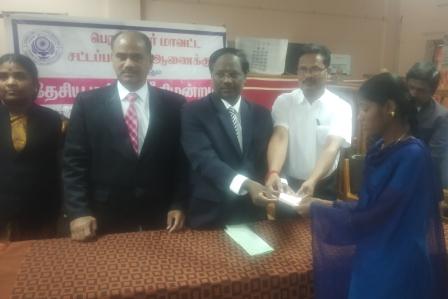 பெரம்பலூரில், 663 வழக்குகள் லோக் அதாலத் மூலம் தீர்வு