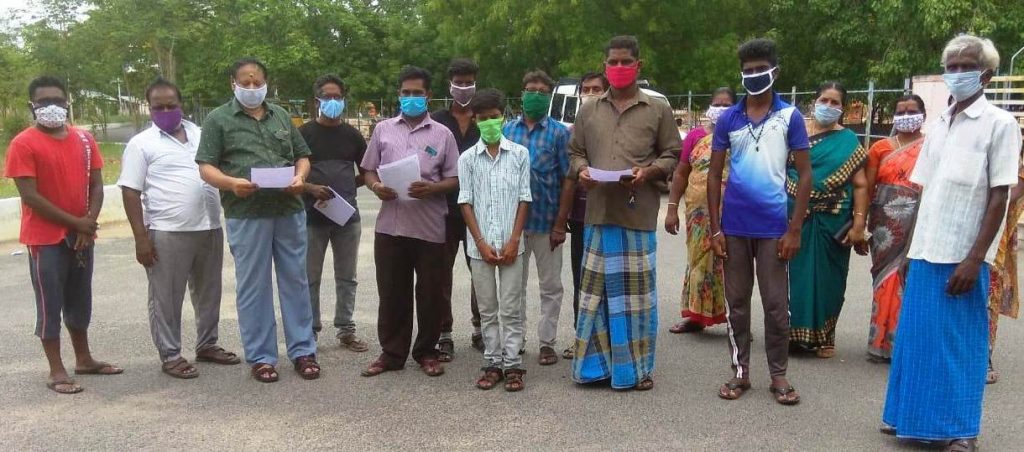 பெரம்பலூரில், ஓடை ஆக்கிரப்பு முயற்சியை தடுக்க கோரி பொதுமக்கள் டி.ஆர்.ஓ விடம் மனு!
