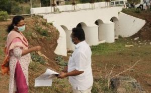 பெரம்பலூர் மாவட்டத்தில் நடக்கும் முதலமைச்சரின் குடிமராமத்துப் திட்டப்பணிகள்: கலெக்டர் வே.சாந்தா ஆய்வு!