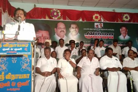 திமுக குறுநில மன்னர்களின் கூடாராம்! ஆ.ராசா உள்பட எவரும் முதலமைச்சர் வேட்பாளராக முடியாது? ஆர்.டி.ராமச்சந்திரன் எம்.எல்.ஏ பேச்சு!!