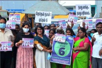 100 சதவீதம் வாக்களிப்பதன் அவசியம் குறித்து பொதுமக்களிடையே விழிப்புணர்வு நிகழ்ச்சிகள்: பெரம்பலூர் கலெக்டர் தொடங்கி வைத்தார்.