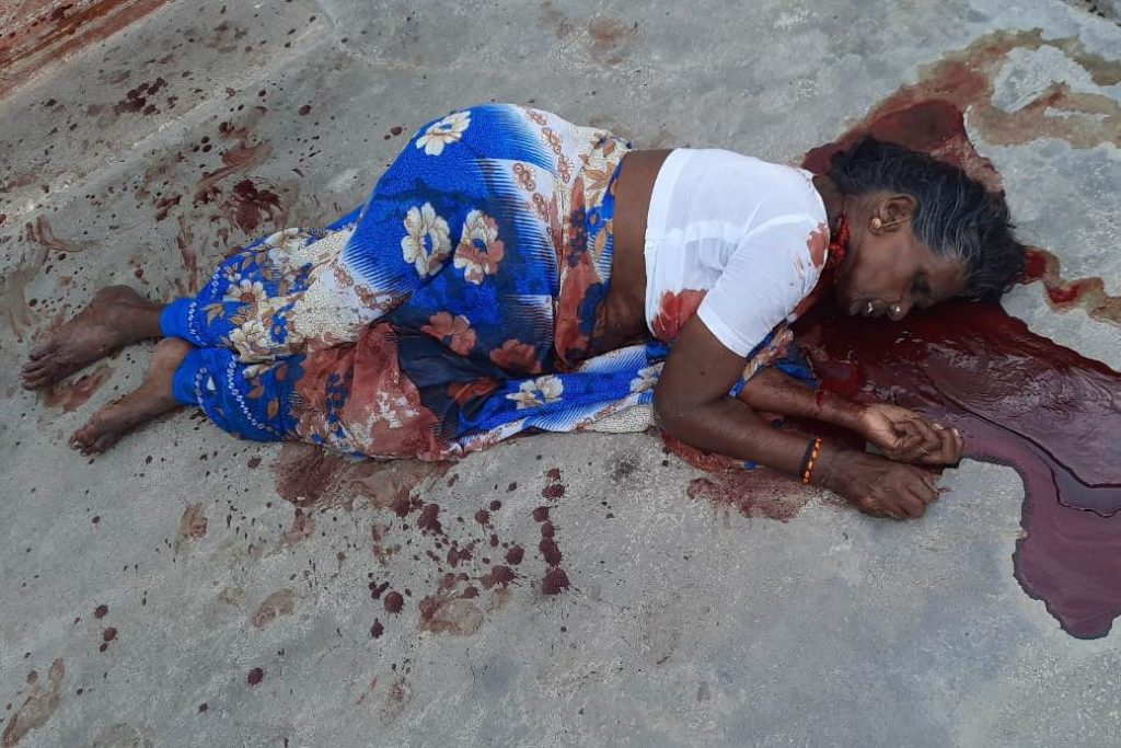 பெரம்பலூரில் பட்டப் பகலில் பெண் கொடூர கொலை: போலீசார் விசாரணை!