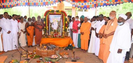 எளம்பலூரில் அன்னை சித்தர் குருபூஜை விழா: அன்னதானம் நடந்தது.
