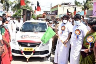 மக்களை தேடி மருத்துவம் – திட்டதை அமைச்சர் சிவசங்கர் பெருமத்தூரில் தொடங்கி வைத்தார்.