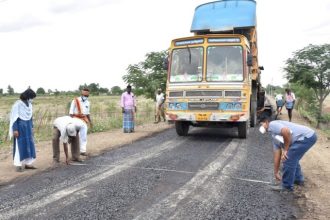 ரூ. 3.66 கோடி திட்ட மதிப்பிலான சாலைப் பணிகளை பார்வையிட்டார்; பெரம்பலூர் கலெக்டர் வெங்கடபிரியா!