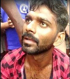 பெரம்பலூர் அருகே தேரை தீயிட்டு கொளுத்த முயன்ற வாலிபரை, பொதுமக்கள் பிடித்து போலீசில் ஒப்படைப்பு!