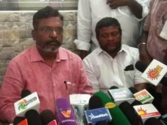 ஓ.பி.சி மக்களுக்காக சாதி கணக்கெடுப்பு நடத்த வேண்டும்; பெரம்பலூரில் விசிக தலைவர் தொல்.திருமாவளவன் பேட்டி.
