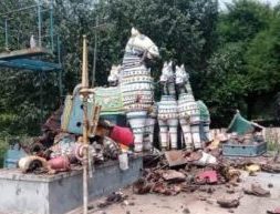 மீண்டும், சிறுவாச்சூர் கோவில் சாமி சிலைகளை உடைத்து சேதப்படுத்திய மர்ம கும்பல்: போலீசார் விசாரணை!