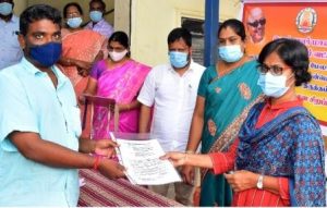 பெரம்பலூர் மாவட்டத்தில், இன்று பட்டா பிரச்சனைகள் தீர்வு முகாம்: பெறப்பட்ட 173 மனுக்களில் , 40 க்கு உடனடி தீர்வு!