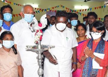 இல்லம் தேடி கல்வி திட்டம்: பெரம்பலூர் மாவட்டத்தில் அமைச்சர் சிவசங்கர் தொடங்கி வைத்தார்.