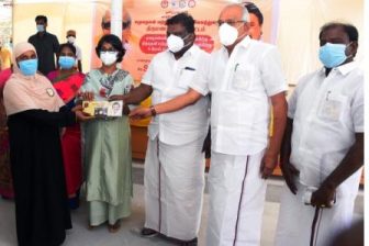 ரூ.2.47 கோடி மதிப்பில் திருமண உதவித்தொகை மற்றும் தாலிக்கு தங்கம் : அமைச்சர் சிவசங்கர் தொடங்கி வைத்தார்.