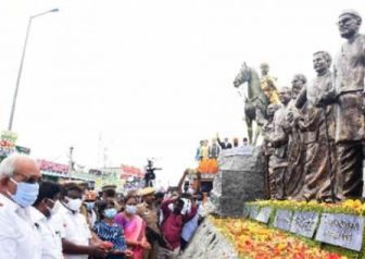 சென்னை குடியரசு தின நிகழ்ச்சியில் பங்கேற்ற அலங்கார ஊர்திகளுக்கு பெரம்பலூரில் வரவேற்பு!