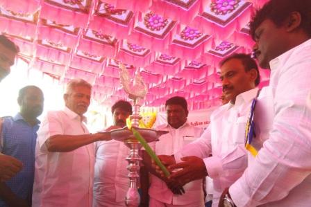 இந்திய மருத்துவ சங்க, மகளிர் பிரிவின் மெமோகிராம் நிகழ்ச்சியை ஆ.ராசா எம்.பி பெரம்பலூரில் தொடங்கி வைத்தார்.