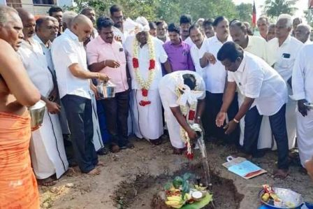 ரூ. 6 கோடியில் சாலை அகலப்படுத்தும் திட்ட பணி: அமைச்சர் சிவசங்கர் தொடங்கி வைத்தார்.