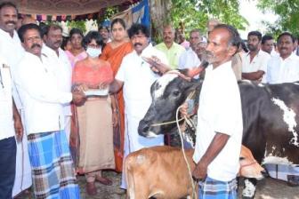 பெரம்பலூர் மாவட்டம், மலையாளப்பட்டியில் மக்கள் தொடர்பு முகாம்: ரூ.2.10 கோடிக்கு நலத்திட்ட உதவிகள் வழங்கப்பட்டது