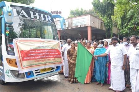தொல்லியல் படிமங்களை காண, உள்ளாட்சி அமைப்பு பெண் பிரதிநிதிகளுக்கு சுற்றுலா : இன்று, கலெக்டர் வெங்கடபிரியா தொடங்கி வைத்தார்.
