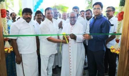 பெரம்பலூர் ரோவர் கல்வி நிறுவனத்தில் குட் ஷிப்பெர்டு சர்ச் திறப்பு விழா!