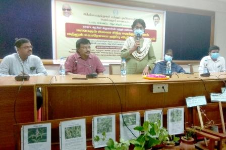 பெரம்பலூர் கலெக்டர் அலுவலகத்தில், சித்த மருத்துவம் மற்றும் கொரோனா தடுப்பு முகாம் இன்று காலை நடந்தது!