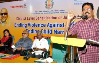 குழந்தைகளுக்கு எதிரான வன்முறை குறித்து தொண்டு நிறுவனம் சார்பில், பெரம்பலூர் செய்தியாளர்களுடன் ஆலோசனைக் கூட்டம்!