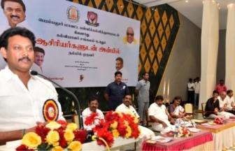 “ஆசிரியர்களுடன் அன்பில்” : பள்ளிக்கல்வித்துறை அமைச்சர் அன்பில் மகேஸ் பொய்யாமொழி தலைமையில் பெரம்பலூரில் நடந்தது.