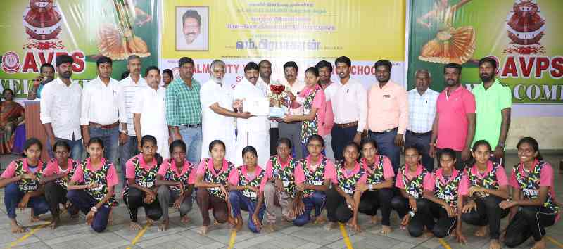 பெரம்பலூரில் மாநில அளவிலான கோ-கோ போட்டி, ஆல்மைட்டி வித்யாலயா பப்ளிக் பள்ளியில் நடந்தது!