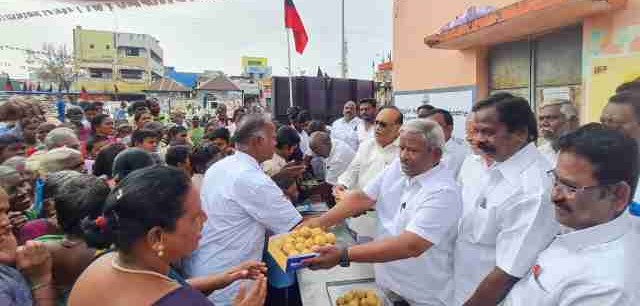 தமிழ்நாடு முதலமைச்சர் மு.க.ஸ்டாலின் பிறந்த நாளை முன்னிட்டு, பெரம்பலூர் ஒன்றிய திமுக சார்பில் நலத்திட்ட உதவிகள்!