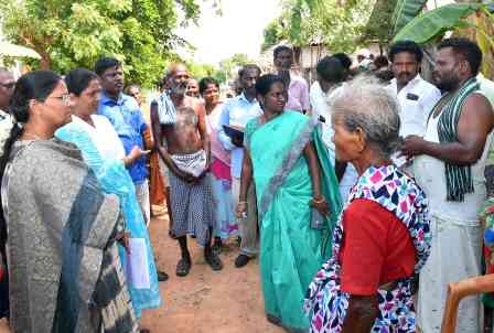 பெரம்பலூர் மாவட்டம் வடக்கலூர் பழங்குடியினர் வசிக்கும் பகுதியில் அனைத்து அடிப்படை வசதிகளையும் மேம்படுத்த கலெக்டர் உத்தரவு!