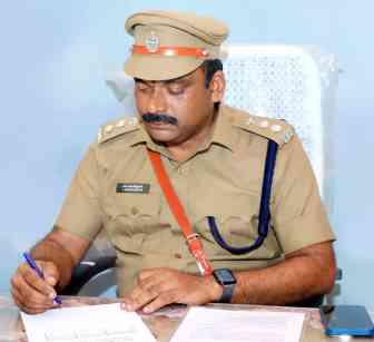பெரம்பலூர் ஊர்க்காவல் படை மண்டல தளபதியாக அரவிந்தன் பொறுப்பேற்பு!