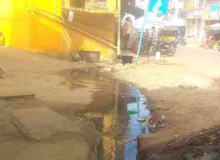 சாக்கடையை சீர் செய்து தர பெரம்பலூர் நகராட்சிக்கு பொதுமக்கள் கோரிக்கை!