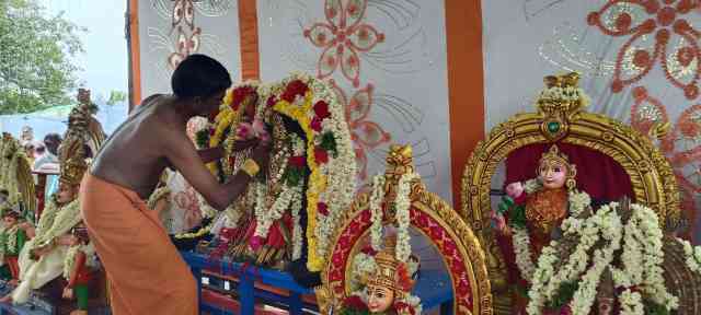 பூலாம்பாடி திரவுபதி அம்மன் கோவிலில் திருக்கல்யாணம் : டத்தோ பிரகதீஸ்குமார் பங்கேற்பு!